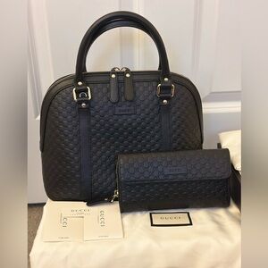 100% Authentic Gucci Micro Guccissima Dome Handbag